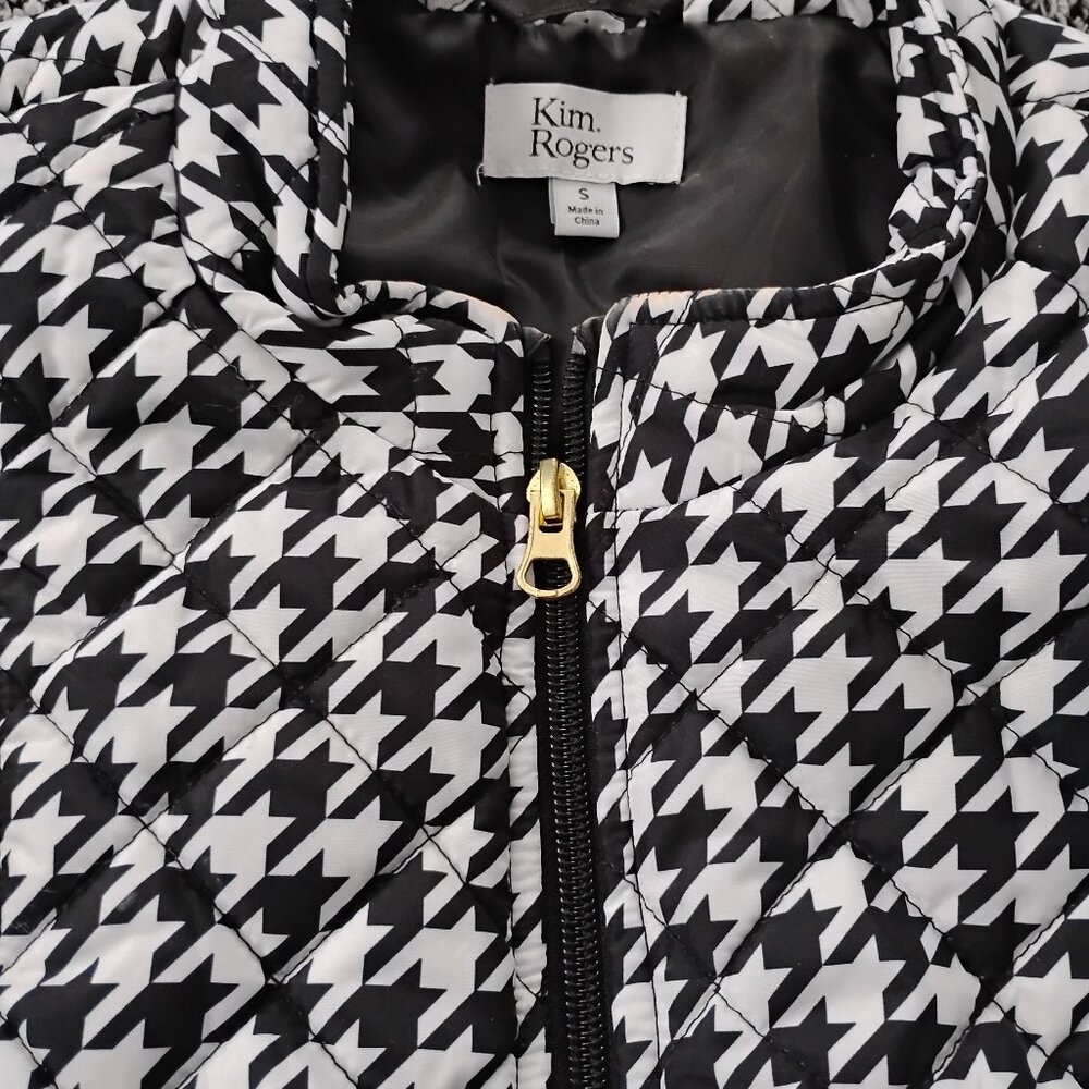 Houndstooth Vest      Size small.